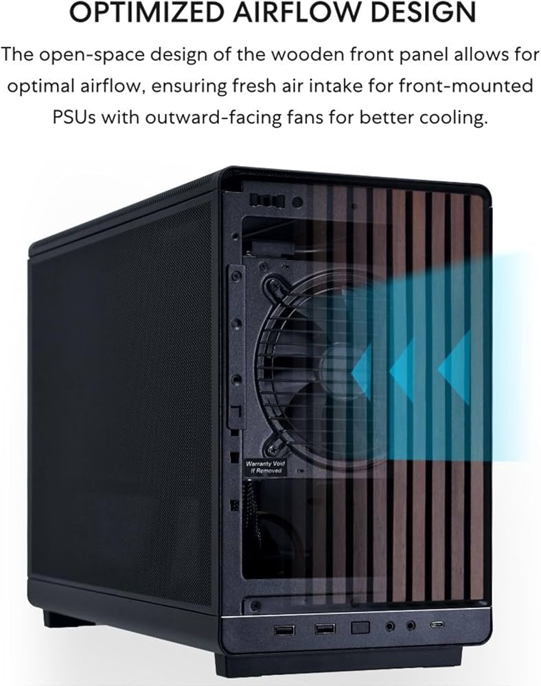 Amazon.com: Lian Li A3-mATX-WD-26.3L Micro Form Factor Chassis-No