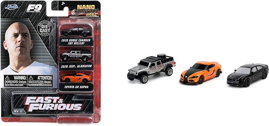 Amazon | Nano Hollywood Rides FAST & FURIOUS 3-PACK FF9 ワイルド