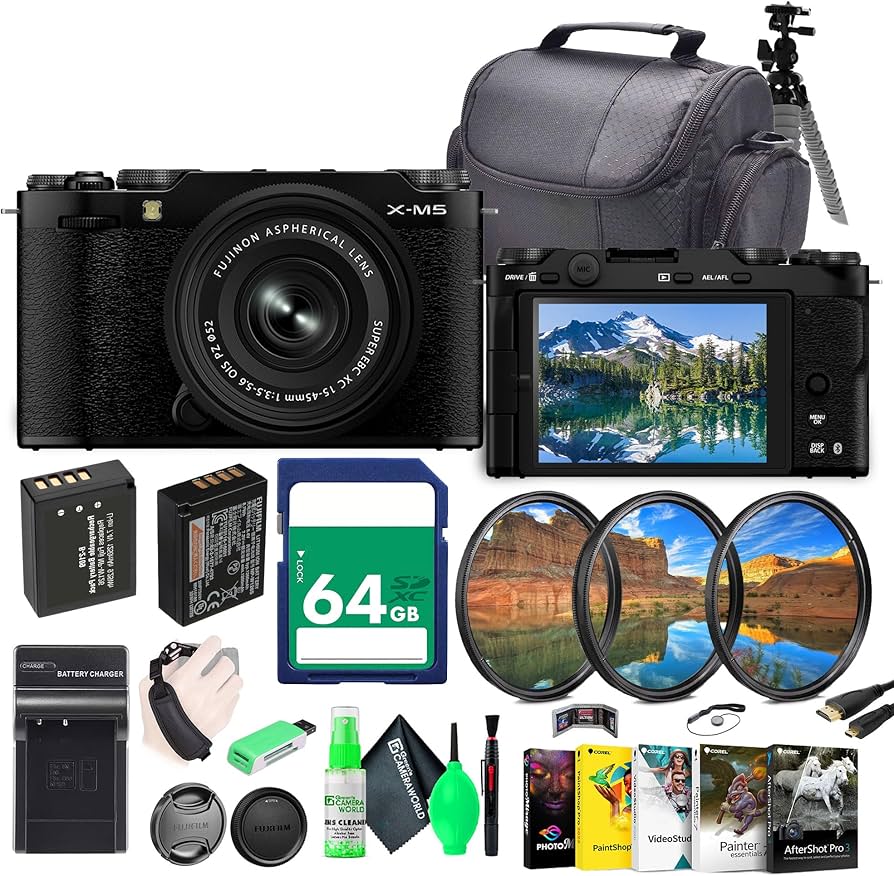 Amazon.com : Fujifilm X-M5 Mirrorless Digital Camera with Fuji XC
