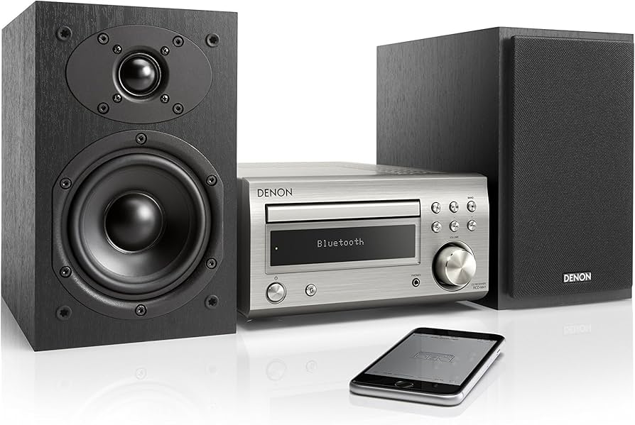 Amazon.co.jp: Denon CDミニコンポ プレミアムシルバー/ブラック [RCD