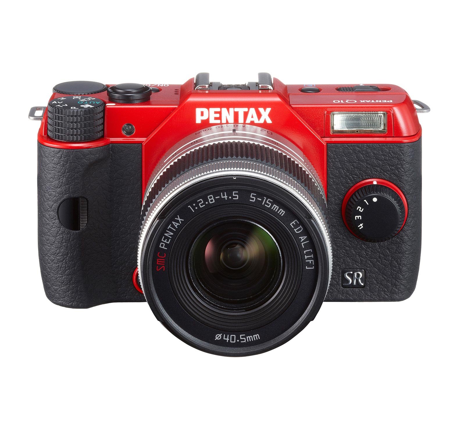 Amazon | Pentax Q10 12.4MP with 02 zoom lens kit (Red) (輸入品