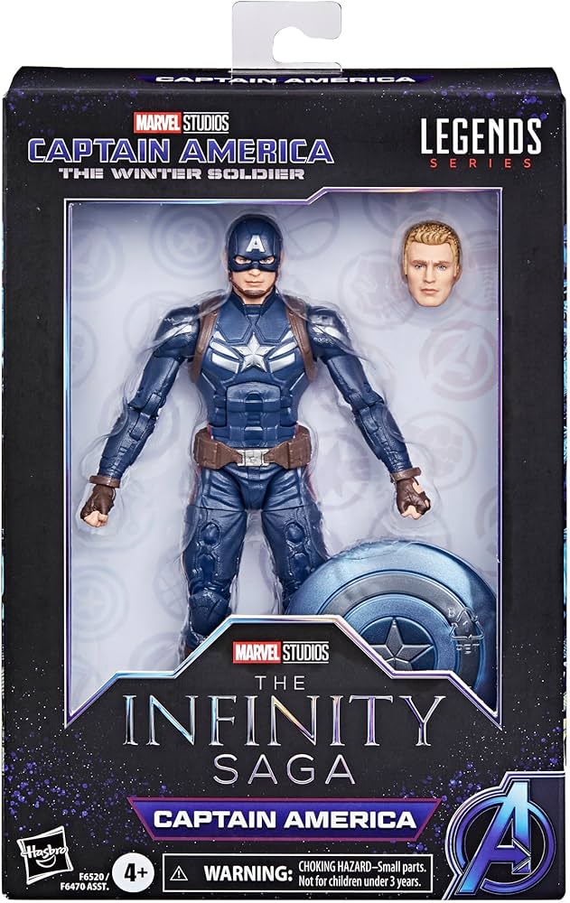 Amazon.com: Hasbro Marvel Legends Series Captain America, Captain