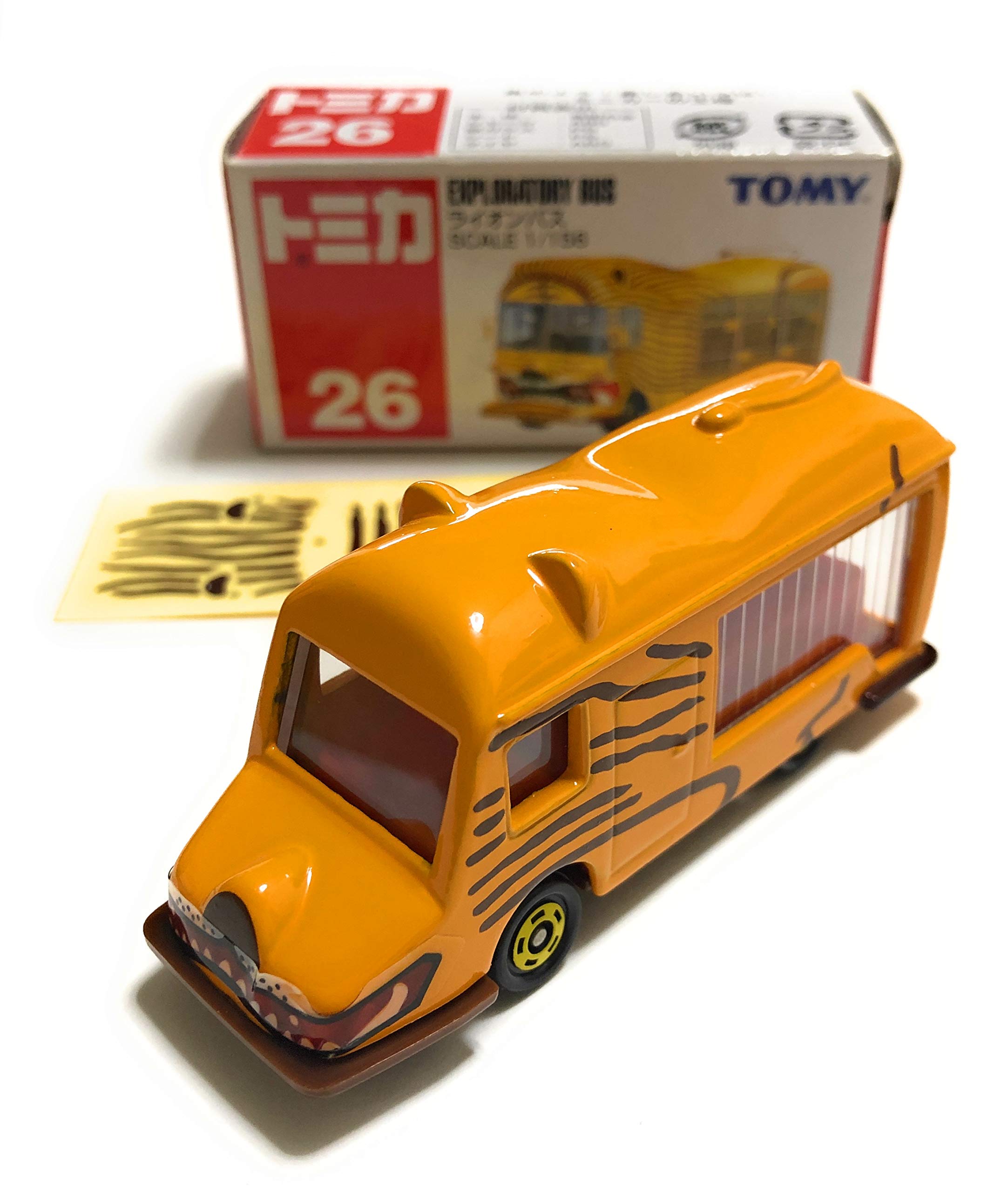 Amazon | トミカ ライオンバス 026 | ミニカー・ダイキャストカー | ホビー