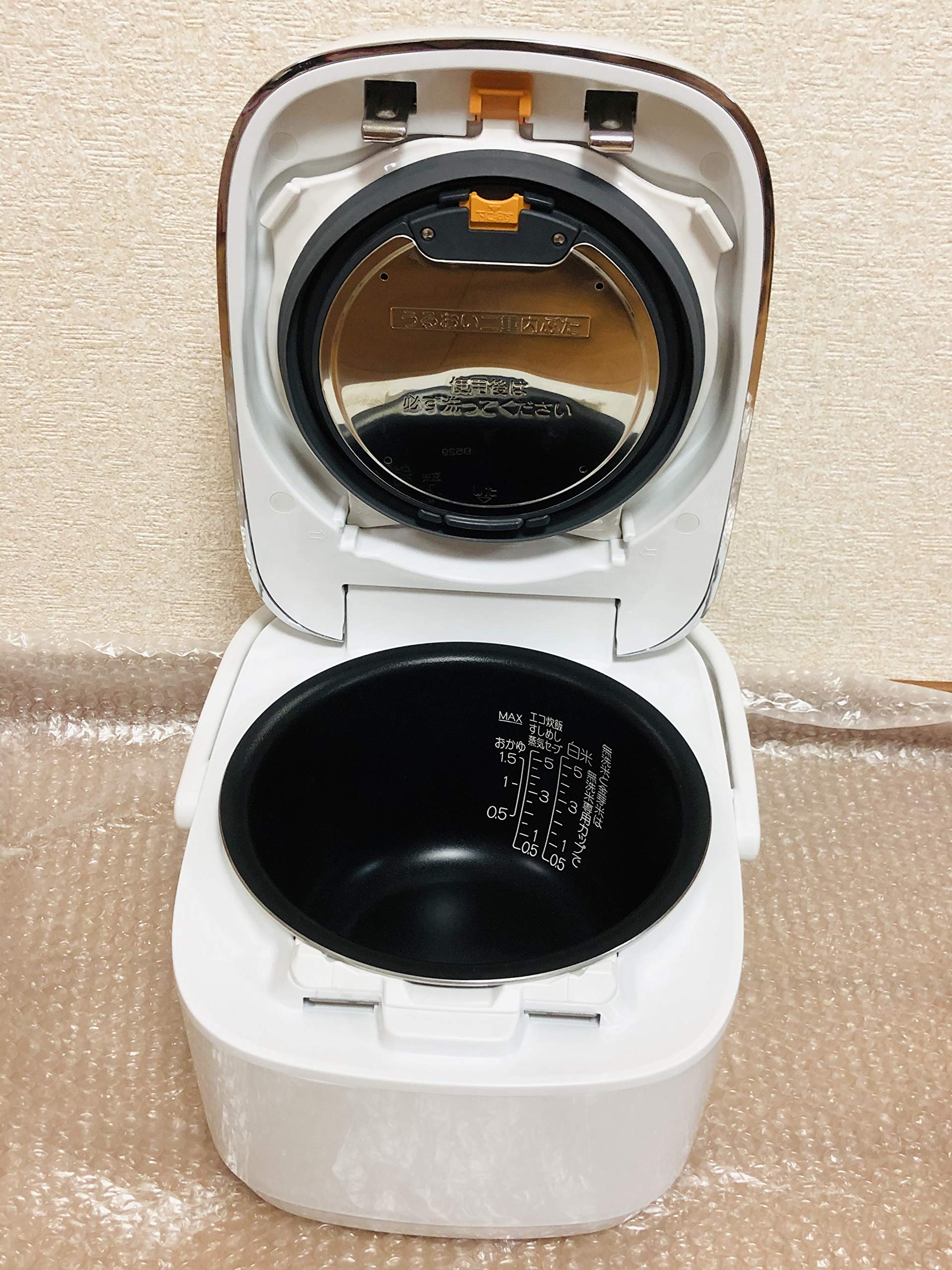 Amazon | 象印マホービン 炊飯器 5.5合 ホワイト NW-JT10-WA | 象印