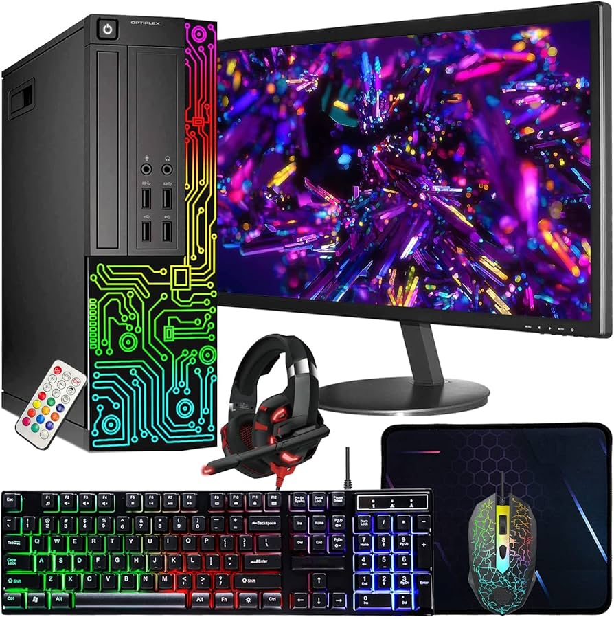 Amazon.com: Dell Optiplex Small Desktop Computer (SFF) PC | Quad