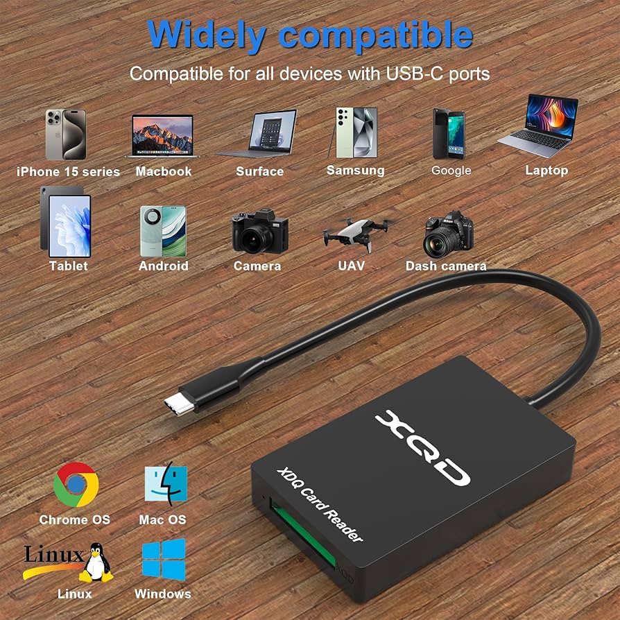 Amazon.co.jp: USB C XQDカードリーダー、レキサー XQD カード