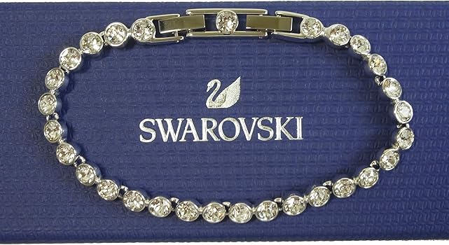 Amazon | [スワロフスキー] ブレスレット バングル Tennis テニス