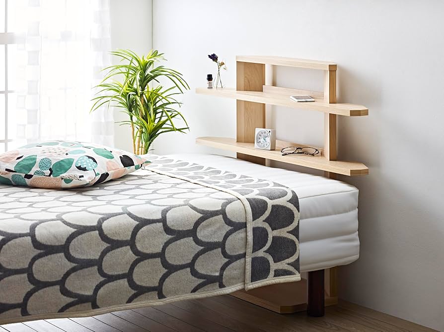 Amazon.co.jp: 朝日木材加工(Asahiwood) 後付けヘッドボード roodeft