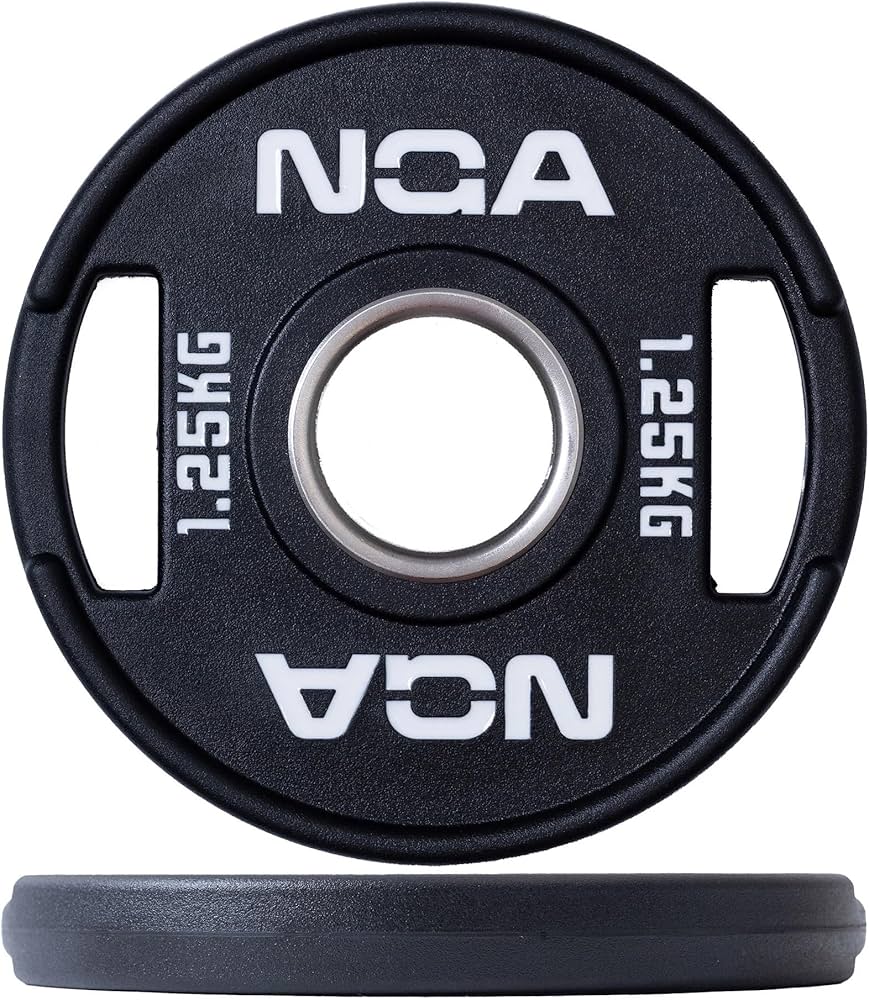 Amazon.co.jp: [ NGA ] ウレタンオリンピックプレート 1.25kg ペア
