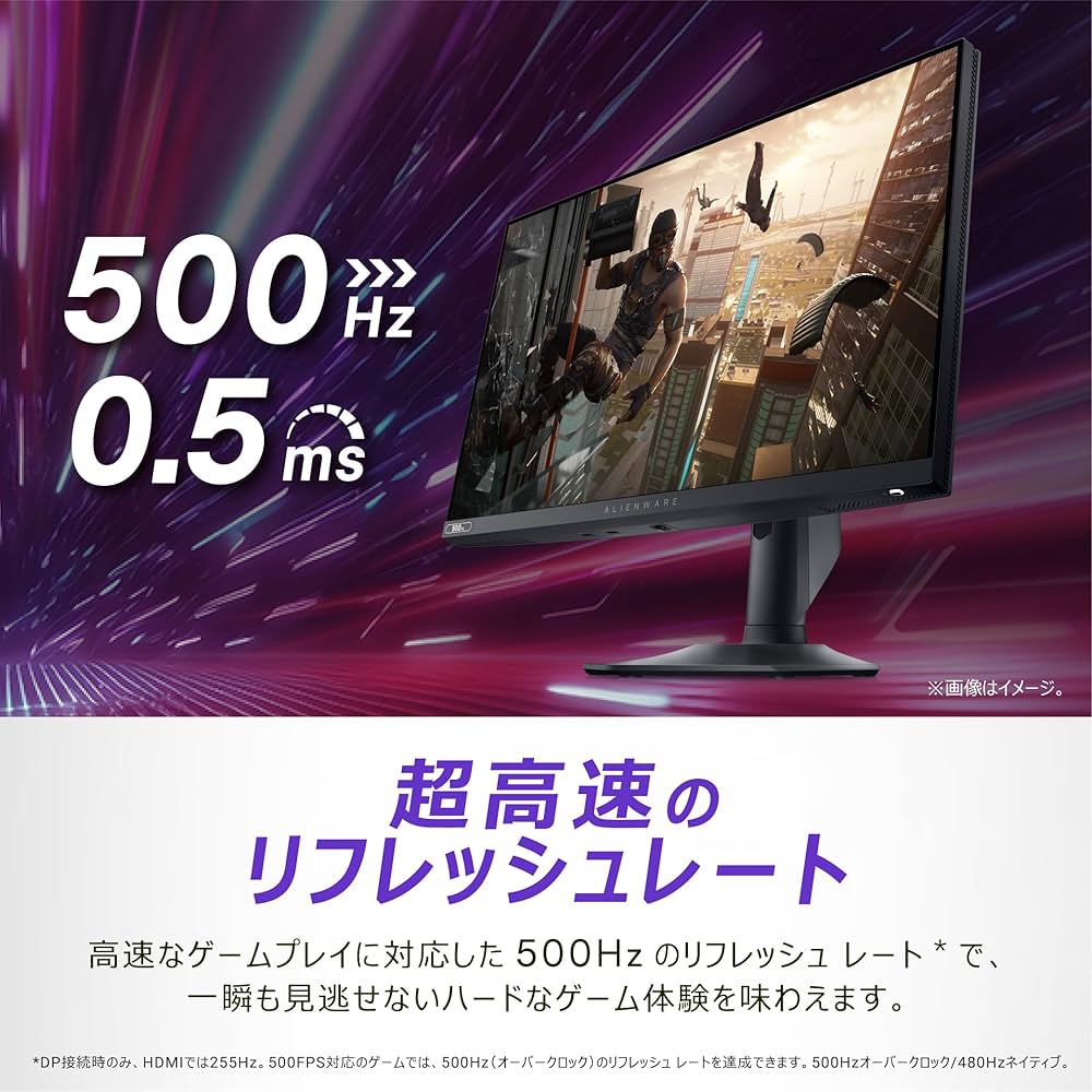 Amazon.co.jp: Dell AW2524HF 24.5インチ Alienware ゲーミング