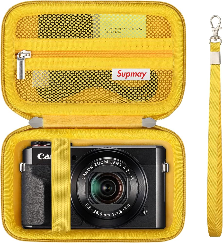 Amazon.com: Supmay Hard Carrying Case for Canon G7X Mark III/Mark