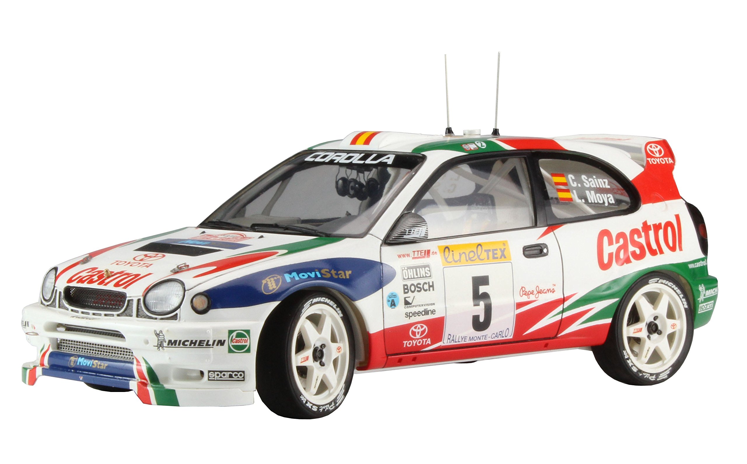 Amazon | ハセガワ 1/24 トヨタ カローラWRC 1998 モンテカルロ ラリー