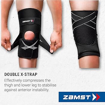 Amazon.com: Zamst ZK-Protect Sports Knee Brace With Flexible Resin