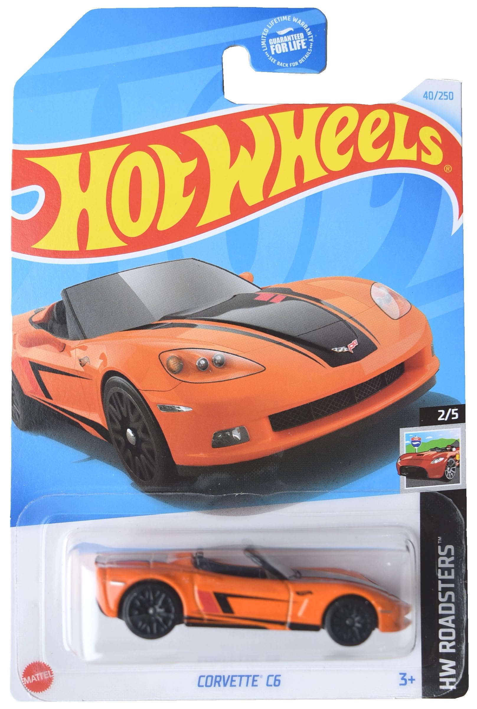 Amazon.com: Mattel Hot Wheels Corvette C6, HW Roadsters 2/5
