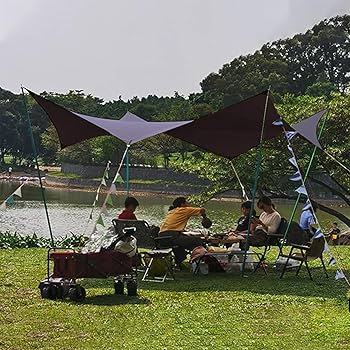 Amazon | TIANBOLANG タープ TC Tarp (4.3m*4m) 防水タープ