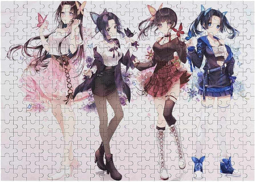 Amazon.co.jp: 鬼滅の刃 ジグソーパズル 300 PCS GMZR500-胡蝶カナエ