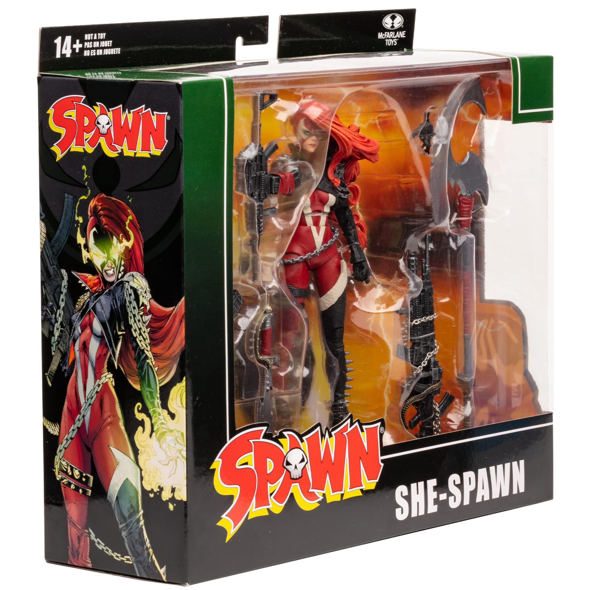 Amazon.co.jp: マクファーレントイズ スポーン 7インチ デラックス