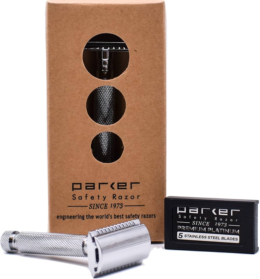 Amazon.co.jp: Parker Safety Razor 97Rの伝統的なショートハンドル