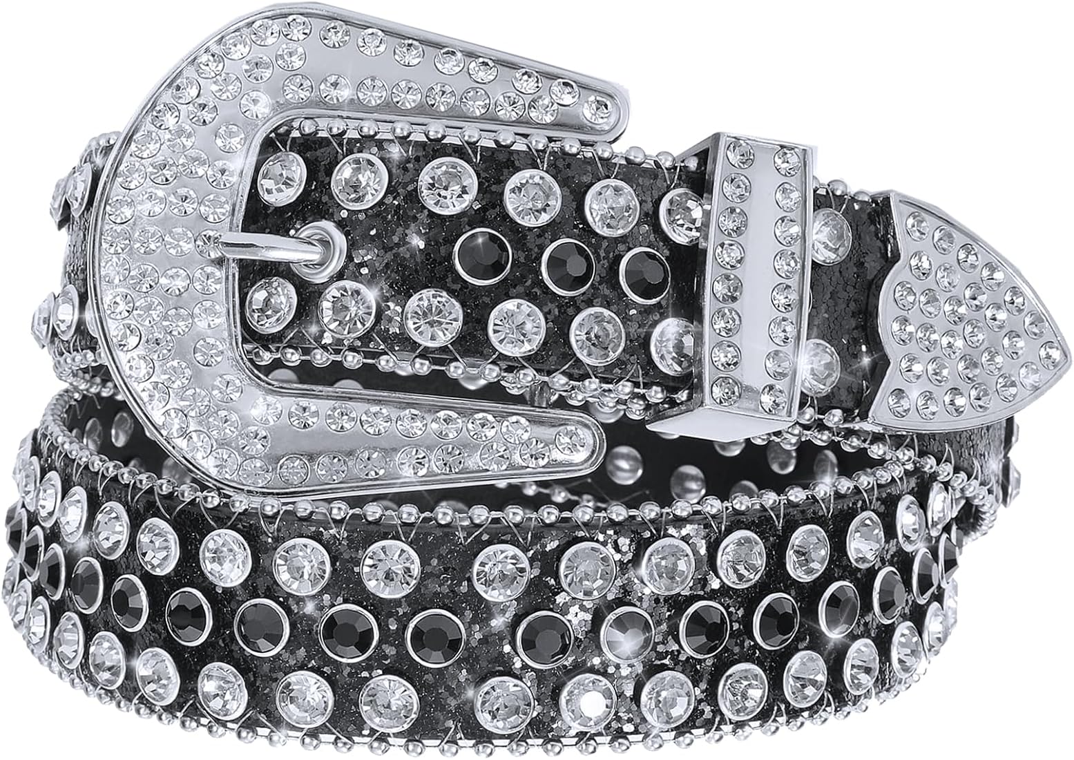 Buy Xpvezl Studded belt Rhinestone Belt for Women Men BB Belt Y2K