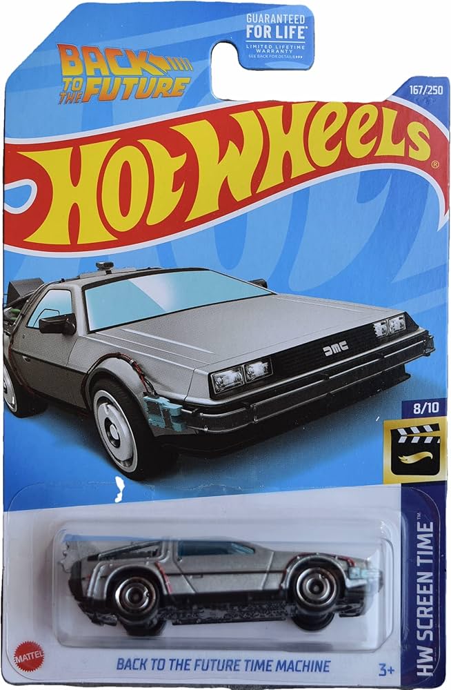 Amazon.co.jp: Hot Wheels Back to The Future Time Machine : おもちゃ