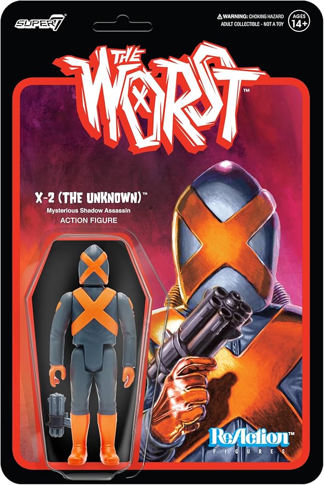 Amazon.com: Super7 The Worst X-2 (The Unknown) - 3.75