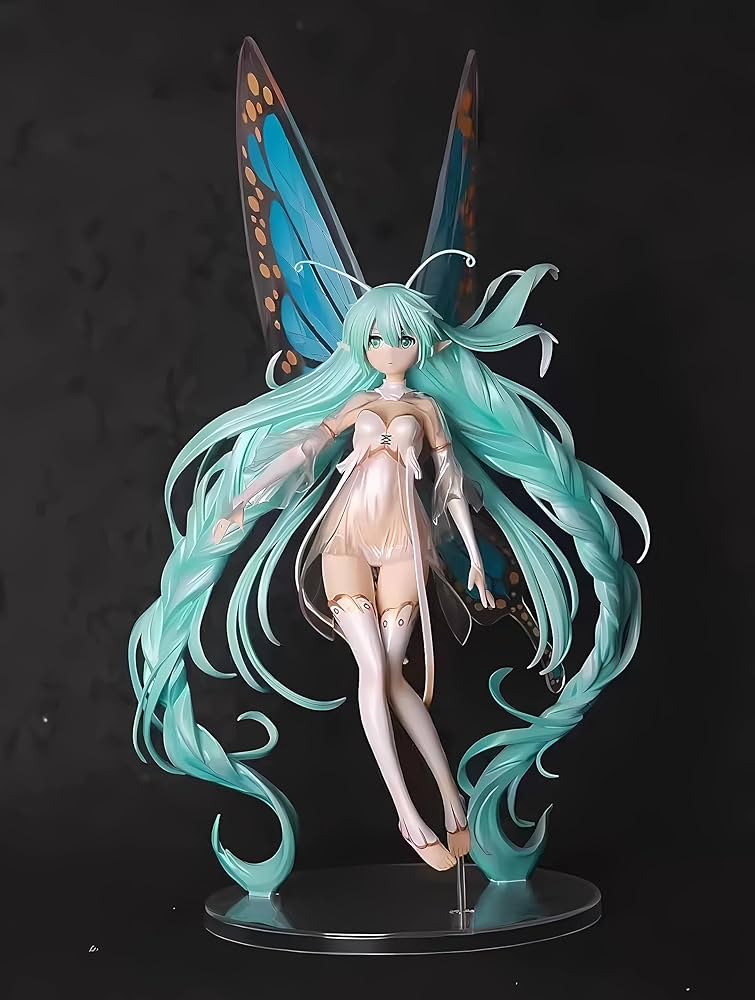 Amazon.co.jp: 初音 フィギュア 初音·蝶々姫Ver. 1/4スケール PVS&ABS