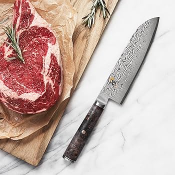 Amazon.com: Miyabi Black 5000MCD67 7-inch Santoku Knife: Home