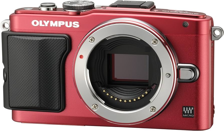 Amazon.com : Olympus Mirrorless SLR E-PL6 Body Only (Red