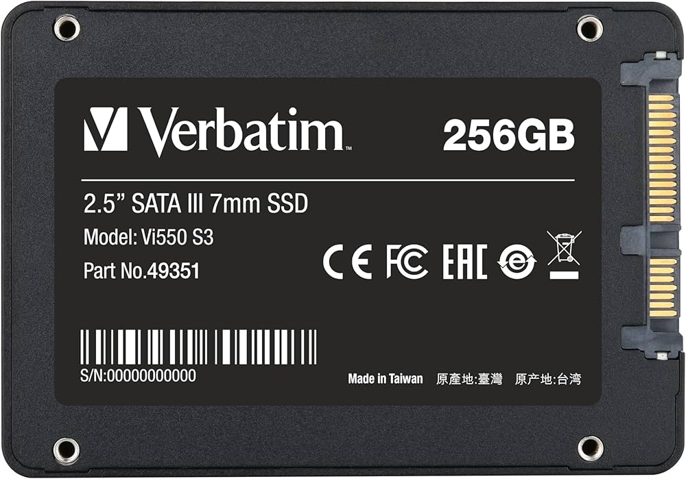Amazon | Verbatim バーベイタム 内蔵SSD 2.5 インチ SATA III 7mm