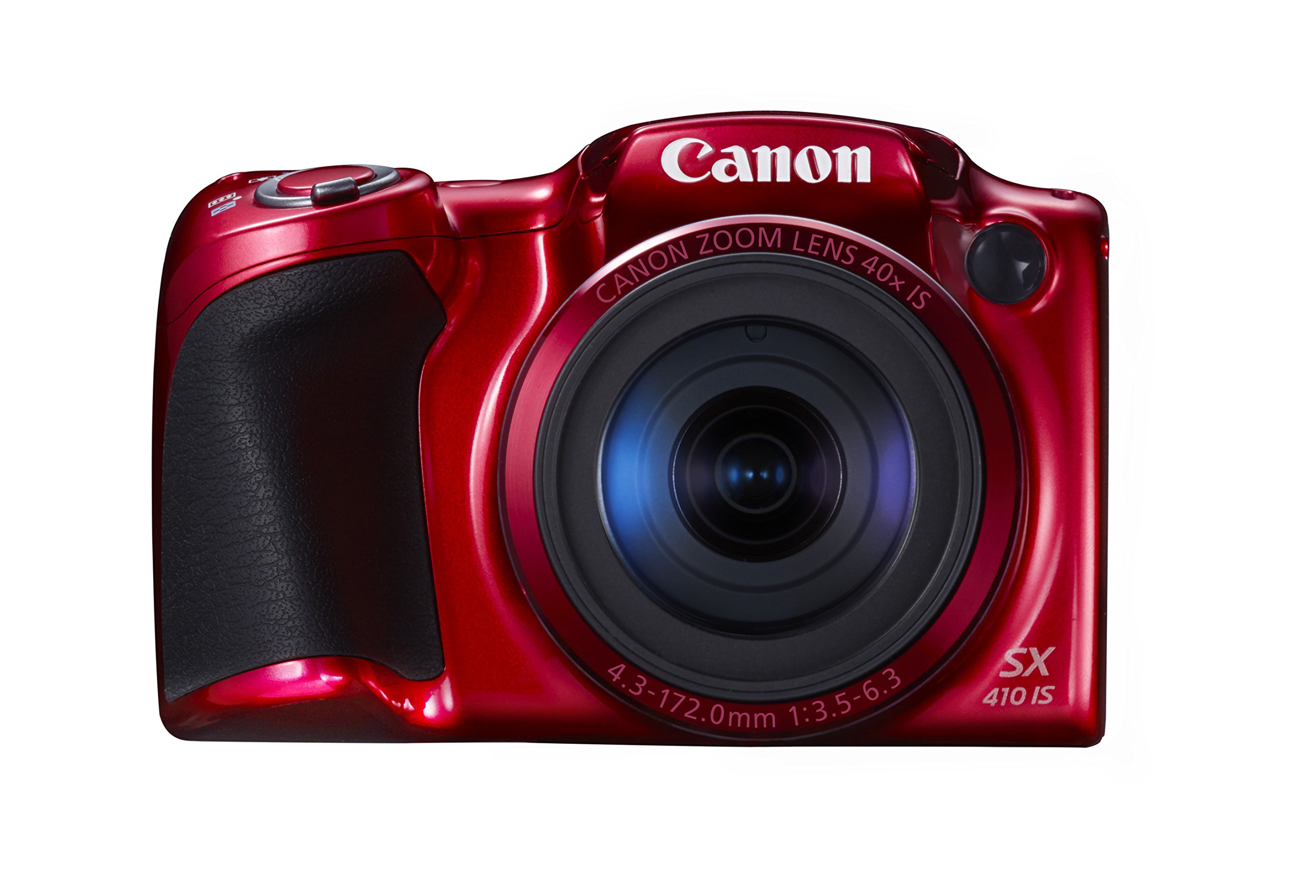 Amazon.com: Canon PowerShot SX410 is (Red) : Office Products