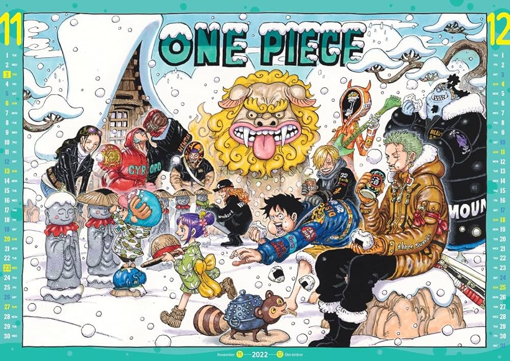 ✳️ワンピース万年日めくりカレンダー‼️✳️EVERY DAY 2019年