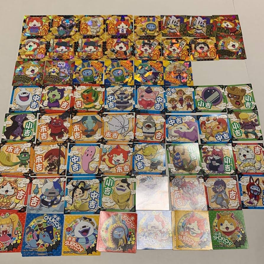 Amazon.co.jp: 妖怪ウォッチ パン おみくじ シール 75枚 セット : おもちゃ