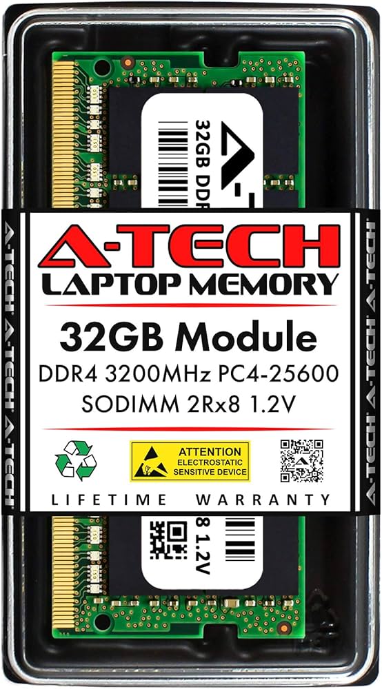 Amazon.co.jp: A-Tech 32GB RAM Dell AB120716用 | DDR4 3200MHz PC4