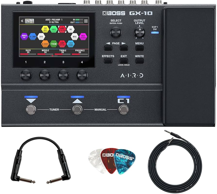 Amazon.com: Boss GX-10 Guitar Effects Processor Bundle with