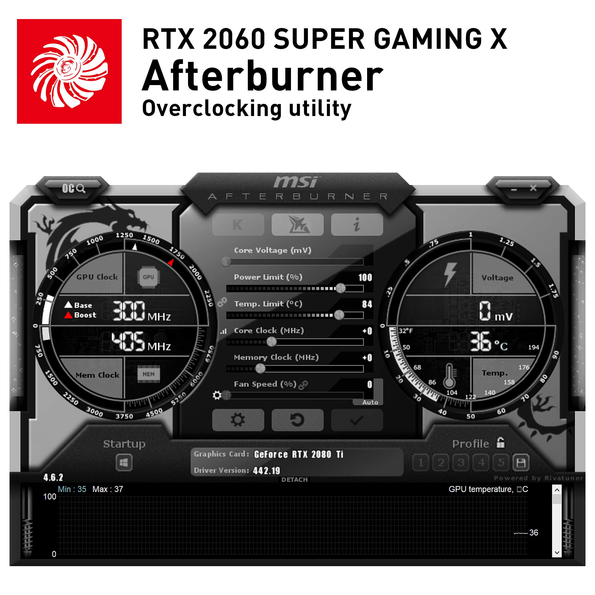 Amazon | MSI Gaming GeForce RTX 2060 Super 8GB GDRR6 256-bit HDMI