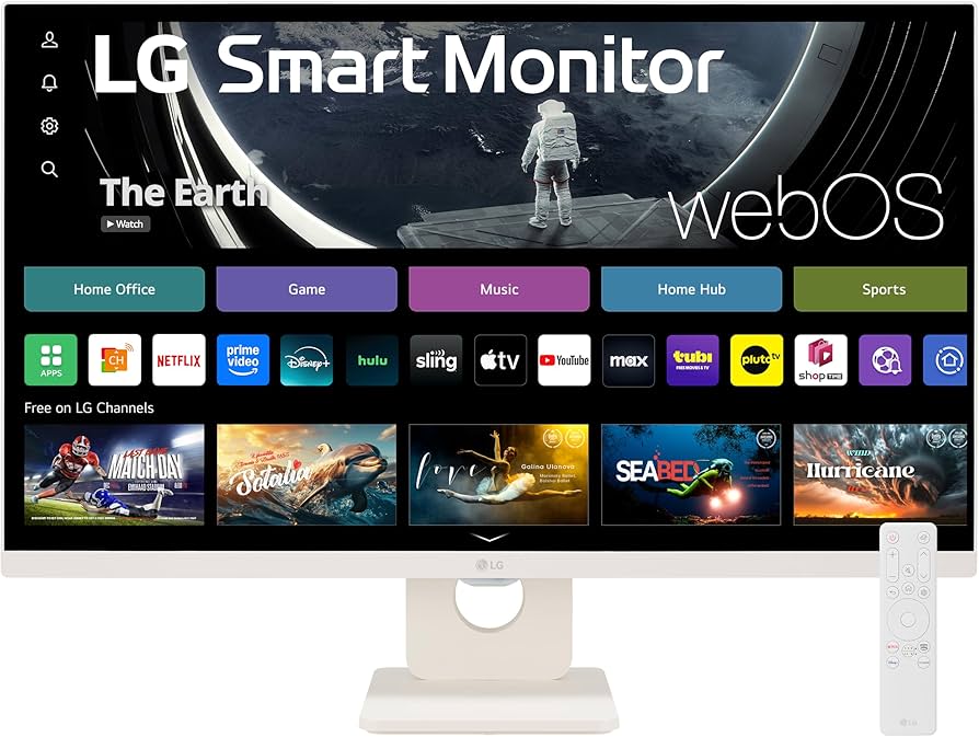 ブラックフライデーLG SMART Monitor 27インチ27SR50F-W Amazon.com