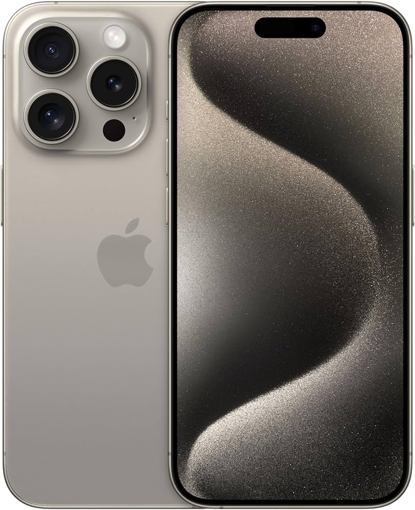 Apple iPhone 15 Pro (256 GB) - Natural Titanium (Renewed) : Amazon