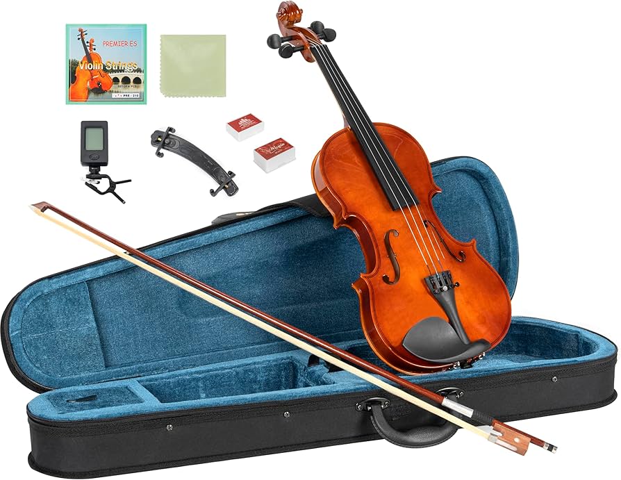 Amazon | BQKOZFIN バイオリン 4/4 初心者用バイオリン ヴァイオリン