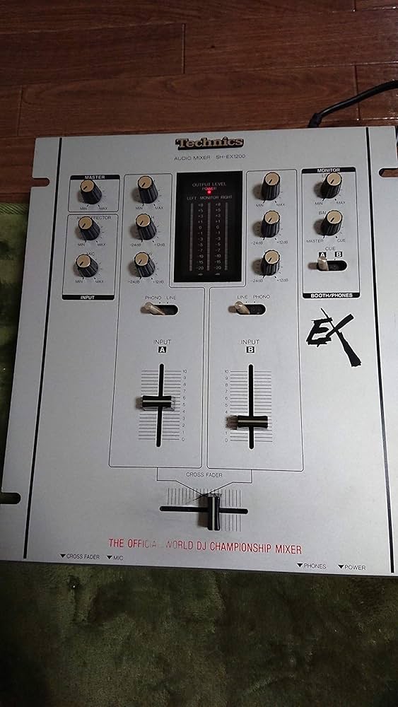 Amazon | パナソニック Technics ミキサー SH-EX1200-S | DJミキサー