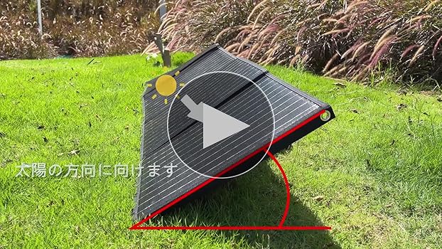 Amazon.co.jp: ROCKPALS ソーラーパネル 100W ソーラーチャージャー