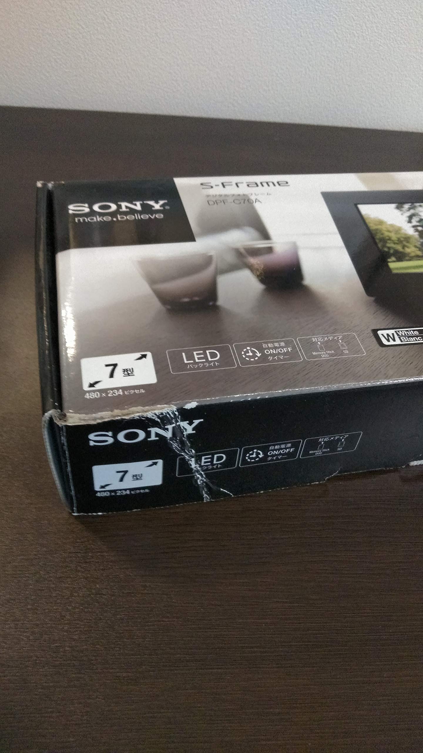 Amazon | SONY デジタルフォトフレーム S-Frame C70A 7.0型 ホワイト