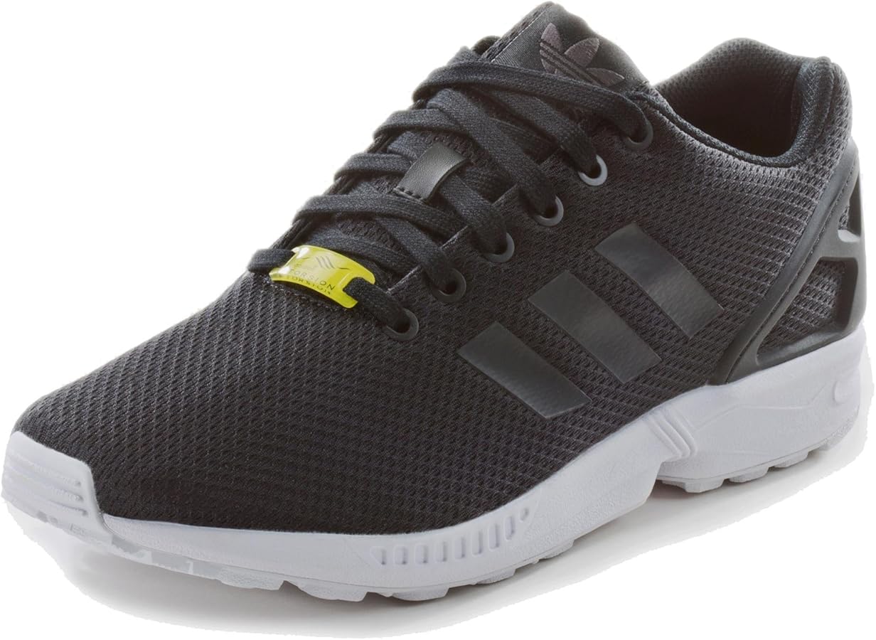 adidas ZX Flux, Men Low-Top Sneakers, Black (Black/Black/White