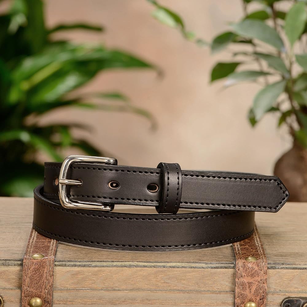 Bullhide Belts Mens Leather Belt for Work, Casual, Dress 1