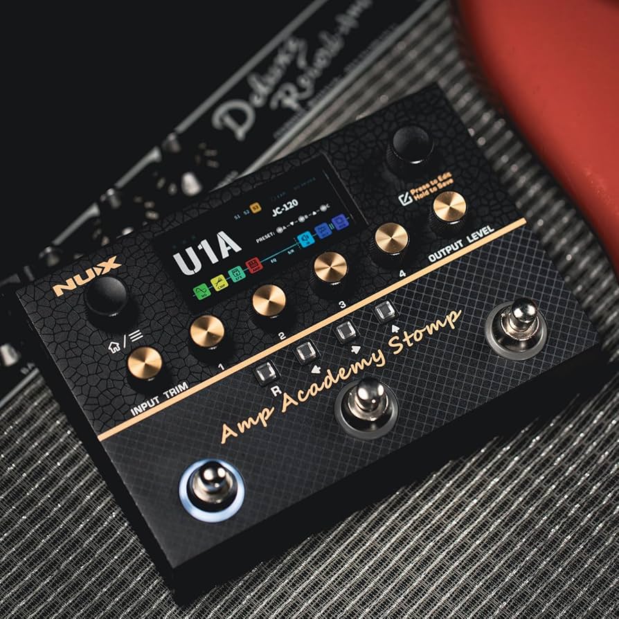 Amazon.co.jp: NUX/Amp Academy Stomp Compact Modeler NU-X アンプ