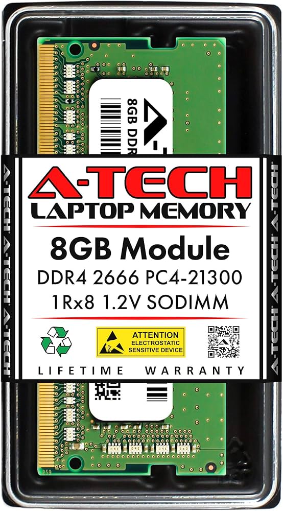 Amazon.co.jp: A-Tech 8GB RAM 交換用 Ramaxel RMSA3260ME78HAF-2666