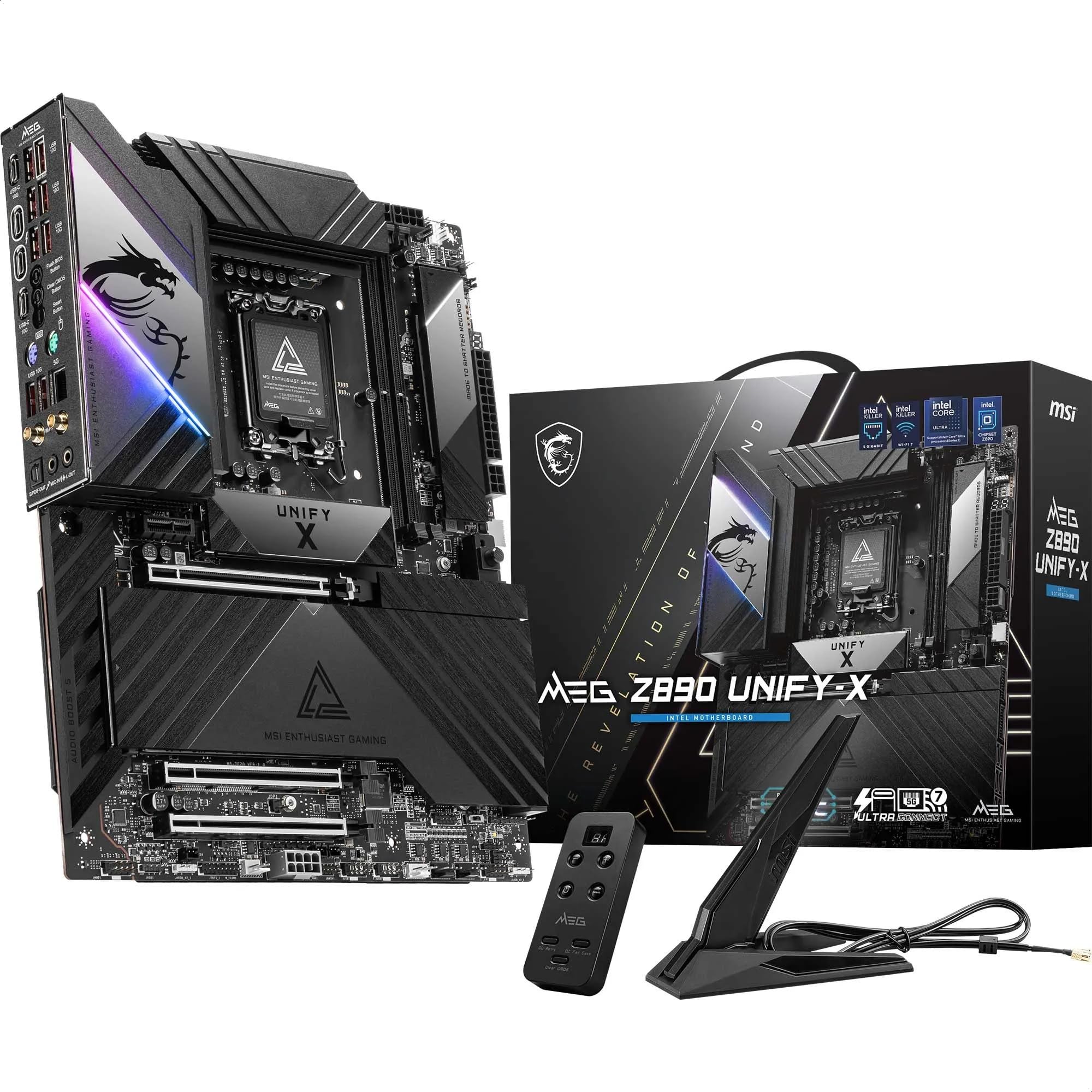 Amazon.com: MSI MEG Z890 Unify-X Motherboard, ATX - Supports Intel