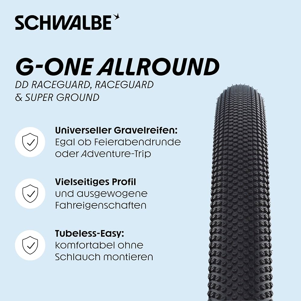 Amazon.com : Schwalbe - G-One Allround Gravel Folding Clincher