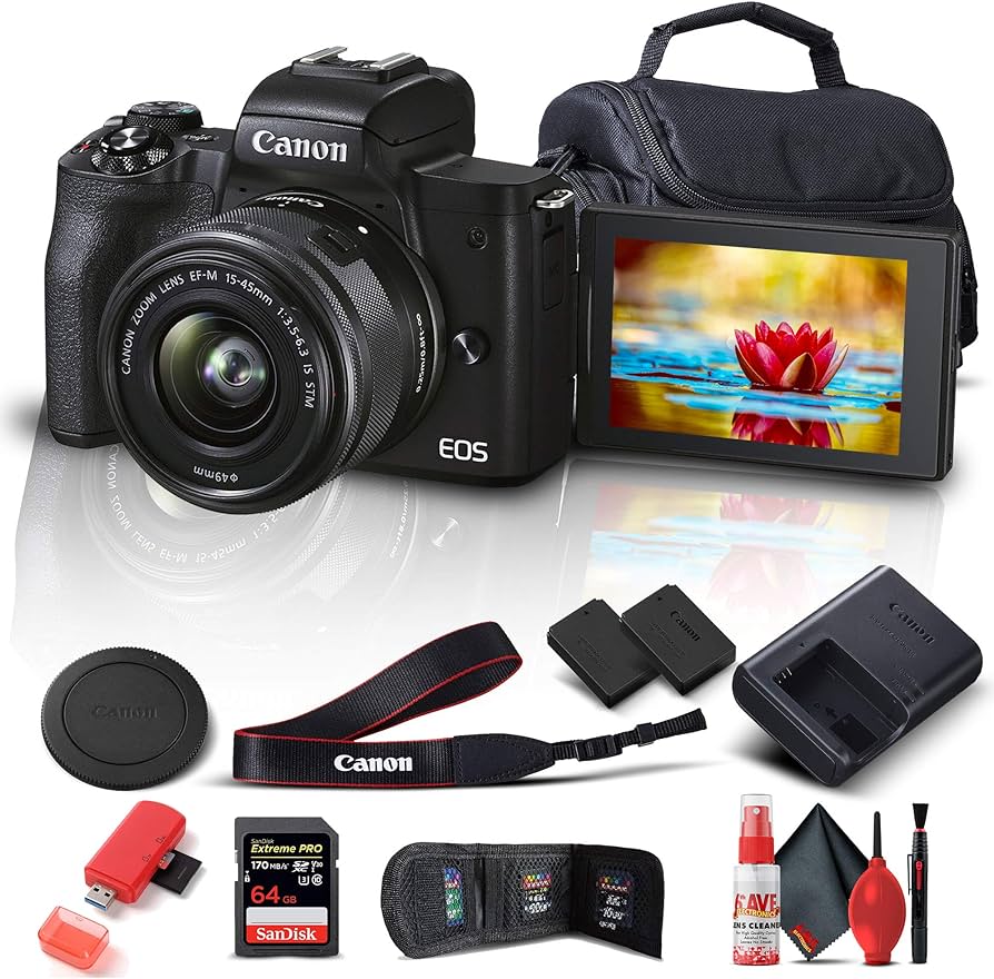 Amazon.com : Canon EOS M50 Mark II Mirrorless Digital Camera with