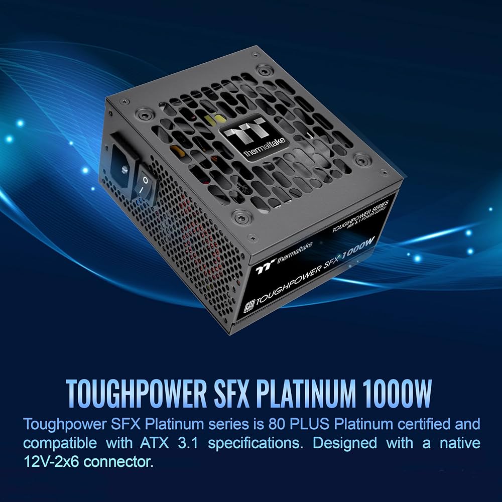 Amazon | Thermaltake Toughpower SFX 1000W 80Plus プラチナ ATX 3.1