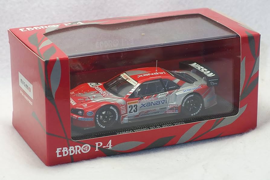 Amazon.co.jp: 1/43 EBBRO エブロ P414 JGTC 2003 XANAVI NISMO GT-R